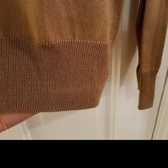 Midweight Wool Blend Crewneck Sweater - M Tall - Picture 3 of 6